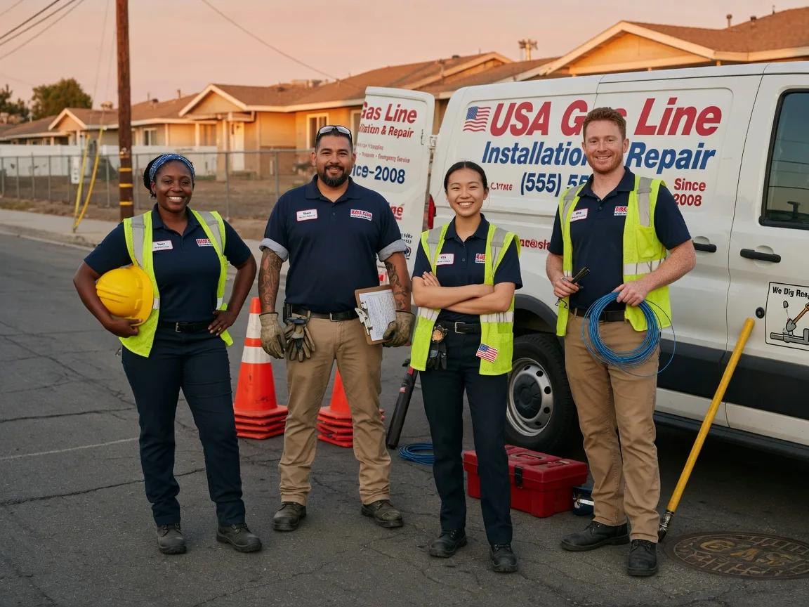 Gas Line Installation company in Kiester, MN